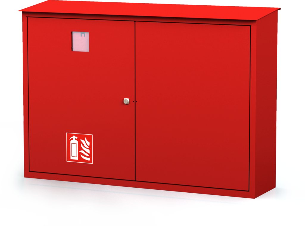 Exteriérová skříň na hasicí přístroje 720 x 1020 x 240 - Exteriérová skříň na hasicí přístroje 720 x 1020 x 240 HPV 6 4 B